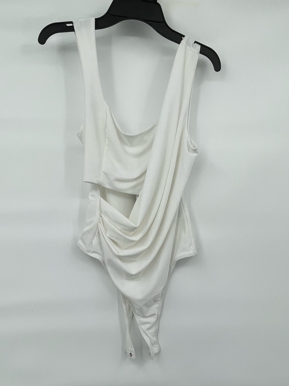 ASTR the Label NWT white cut out strap tank bodysuit